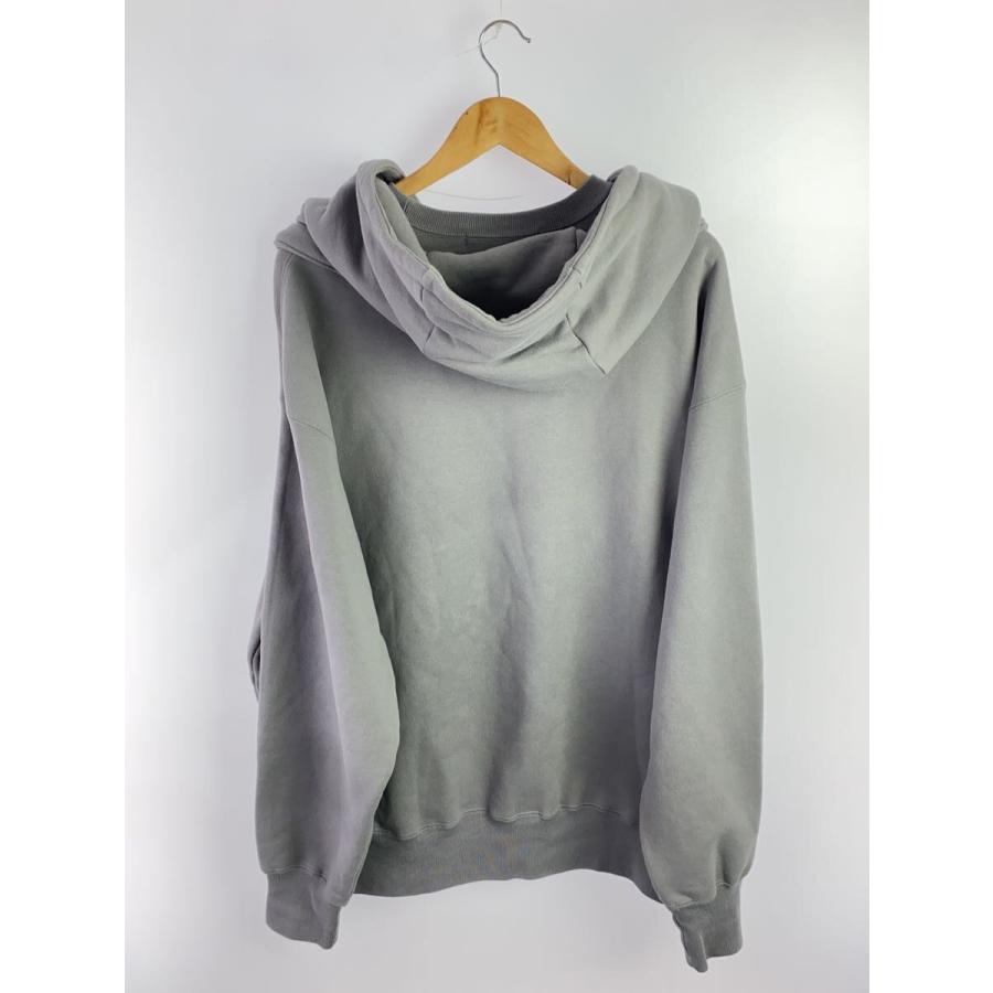 JUN NAKAYAMA◇23AW/DETACHABLE HOODIE/パーカー/XL/コットン/GRY 