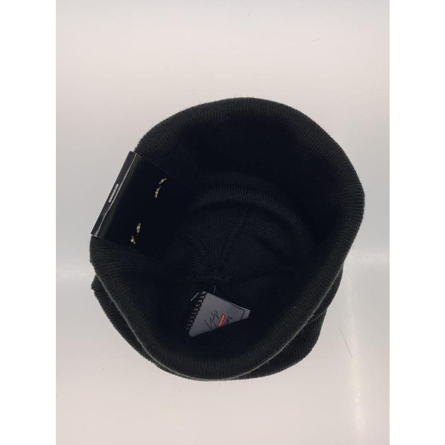 Supreme◇Yohji Yamamoto New Era Beanie/ニットキャップ/アクリル/BLK