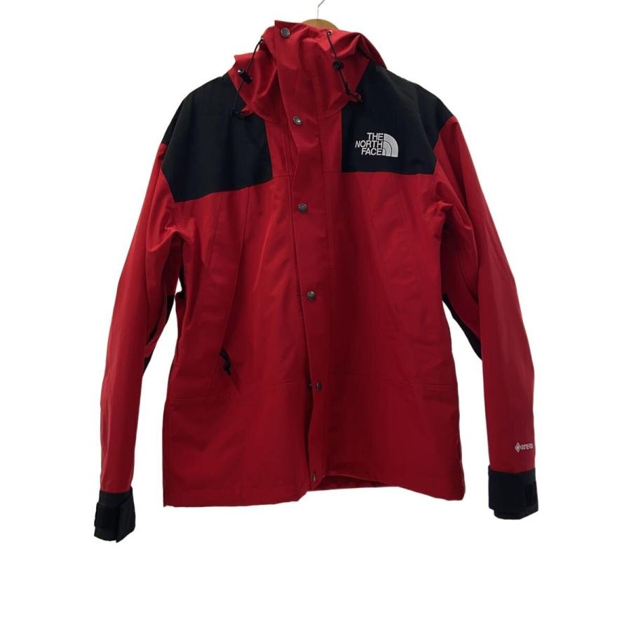 THE NORTH FACE◇GORE-TEX/マウンテンパーカ/ポリエステル/RED