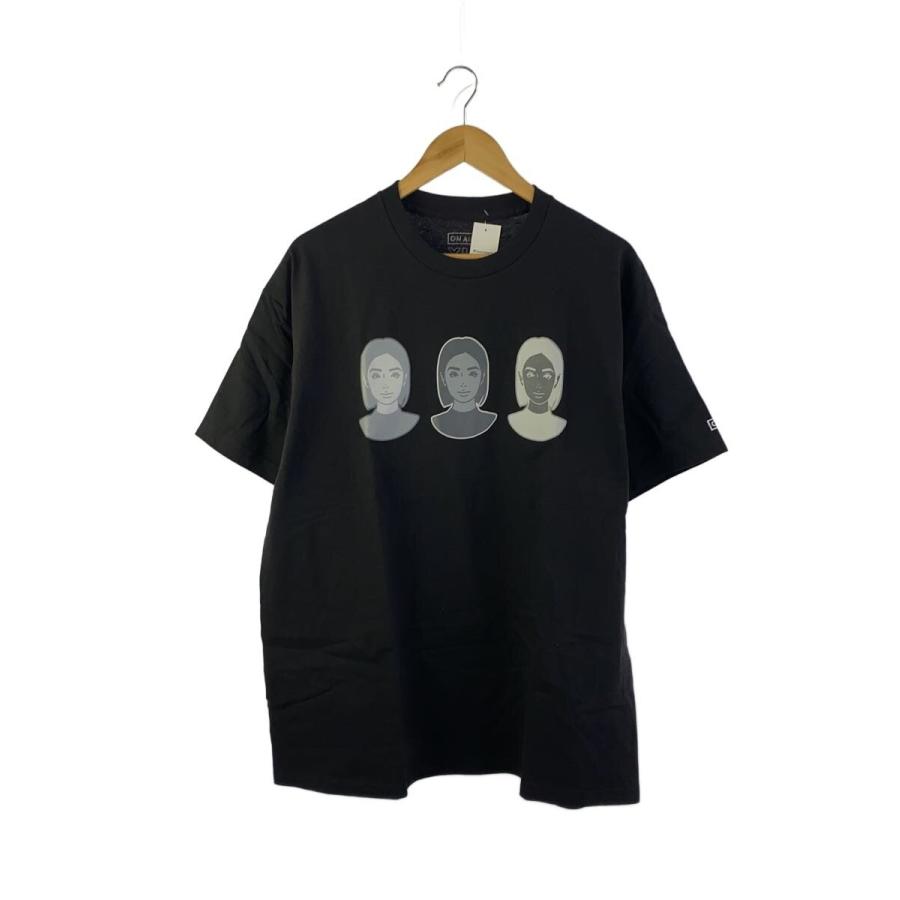 kyne◇2025S SL/ON AIR /Tシャツ/XL/コットン/BLK : セカンド