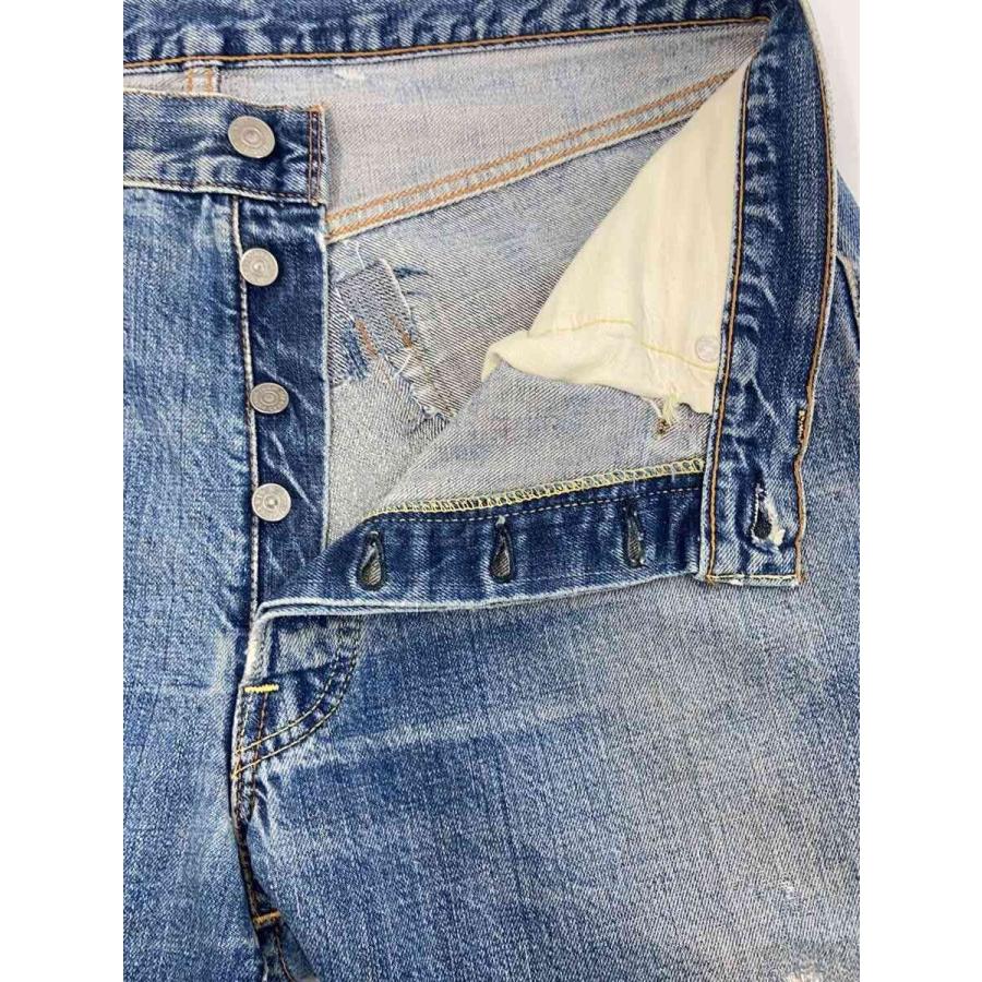 Levi's◇BigE〜66前期移行期/501/ステッチ色混在/アウトシーム裏