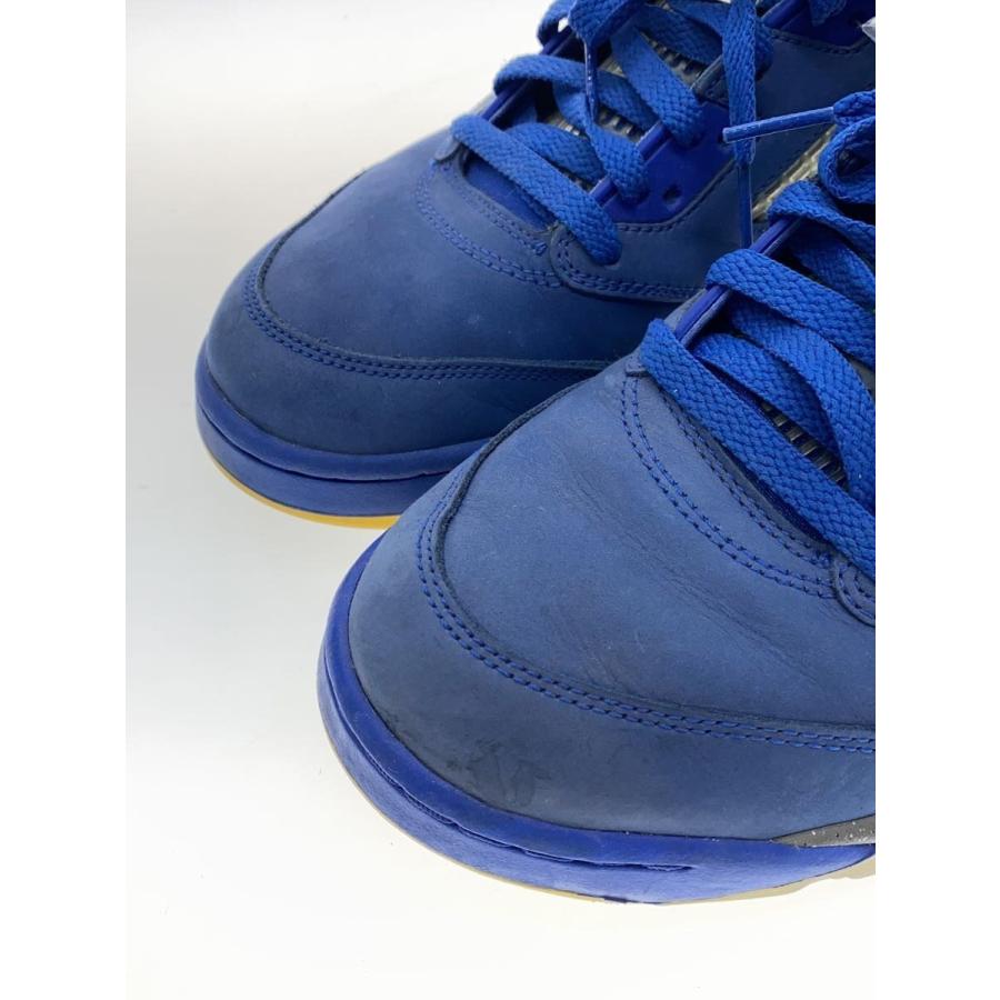 NIKE◇AIR JORDAN 5 LANEY JSP/エアジョーダン/ブルー/CD2720-400/28.5