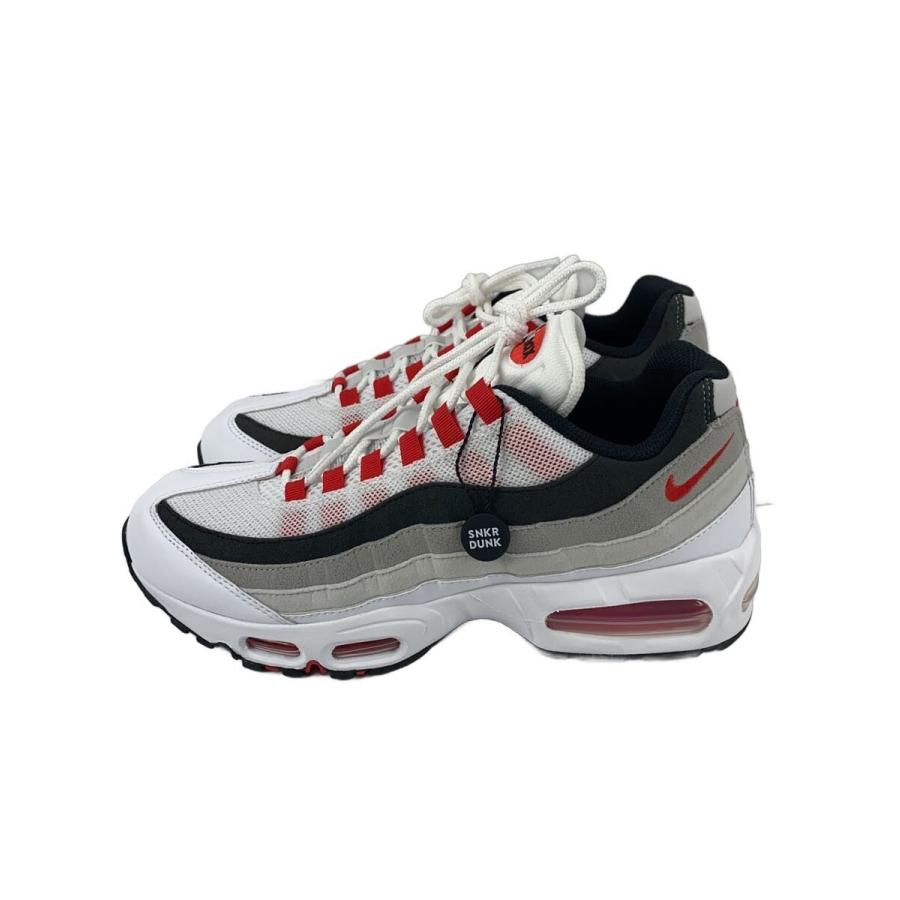 NIKE◇AIR MAX 95 BIG BUBBLE PREMIUM WHITE/COMET RED/IB7862-100