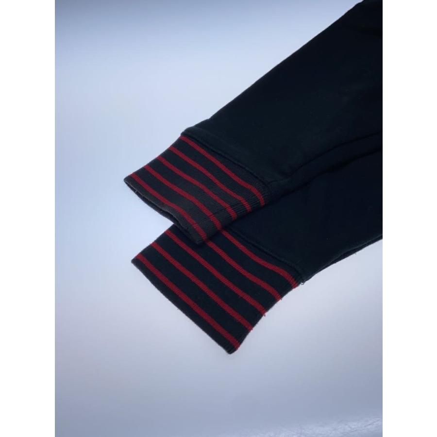 STUSSY◇OLD STUSSY/00s/Sロゴパッチスタジャン/M/コットン/BLK