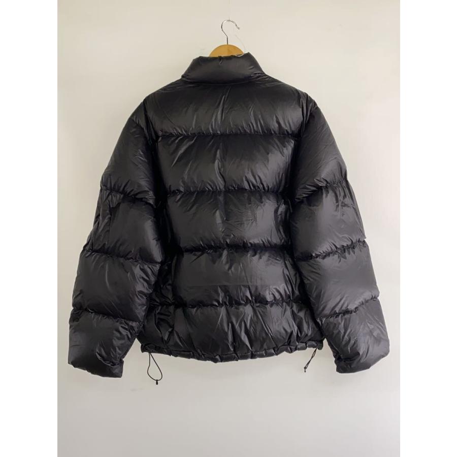 STUSSY◇Micro Ripstop Down Jacket/ダウンジャケット/M/ナイロン/BLK
