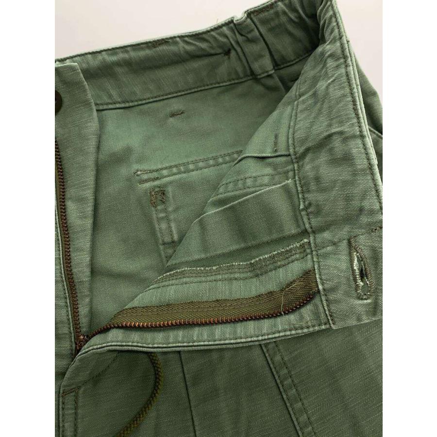 Needles◇H.D. Pant/ヒザデルパンツ/2/コットン/GRN/PU246 Needles◇H.D. Pant/ヒザデルパンツ/2/コットン/GRN/PU246