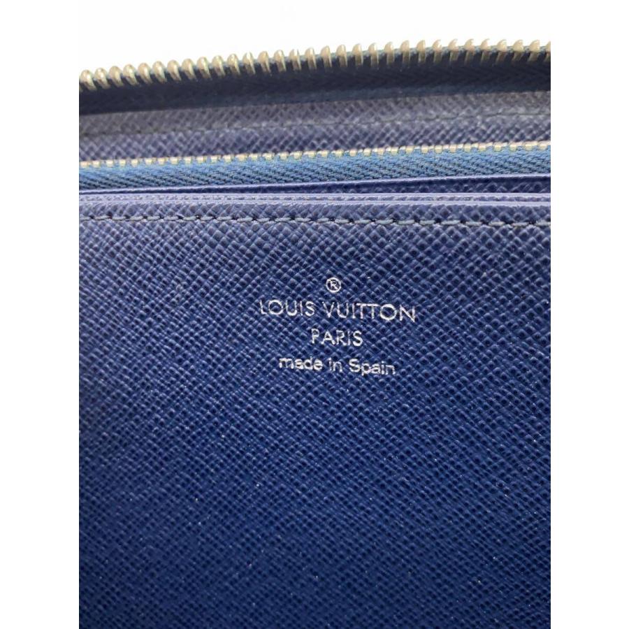 ジッピー・ウォレット_エピ_NVY/牛革 LOUIS VUITTON◇ジッピー・ウォレット_エピ/レザー/NVY/無地/メンズ