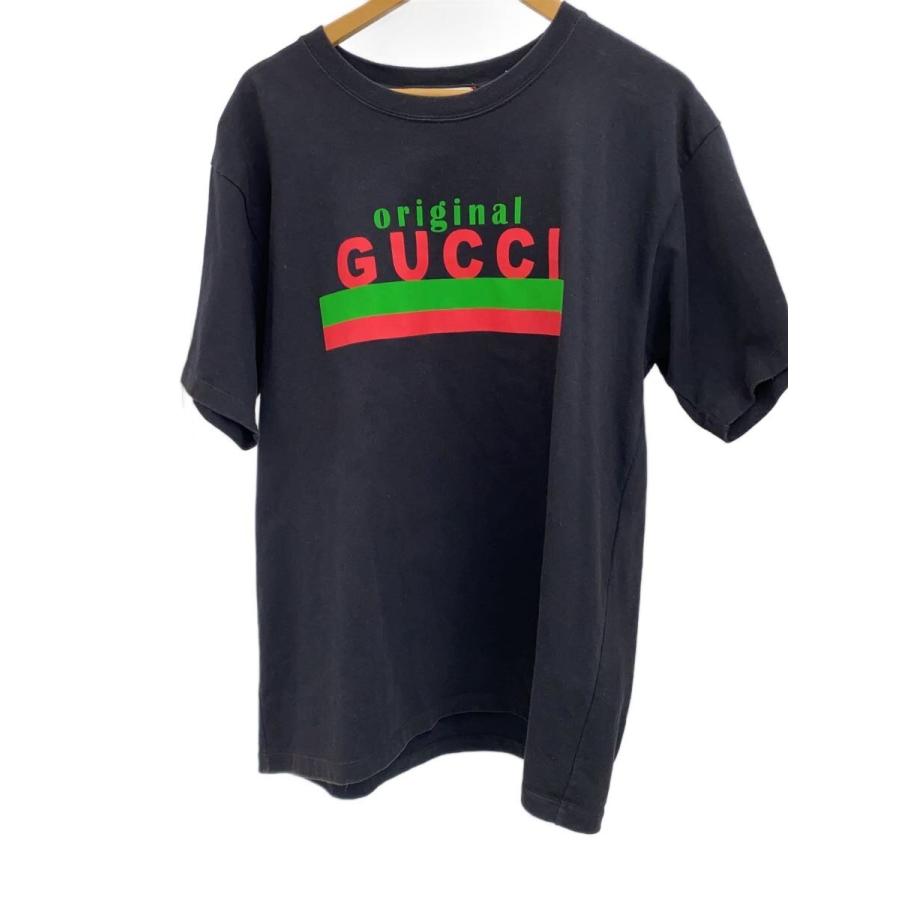 GUCCI◇original GUCCI/Tシャツ/S/コットン/BLK : セカンドストリート