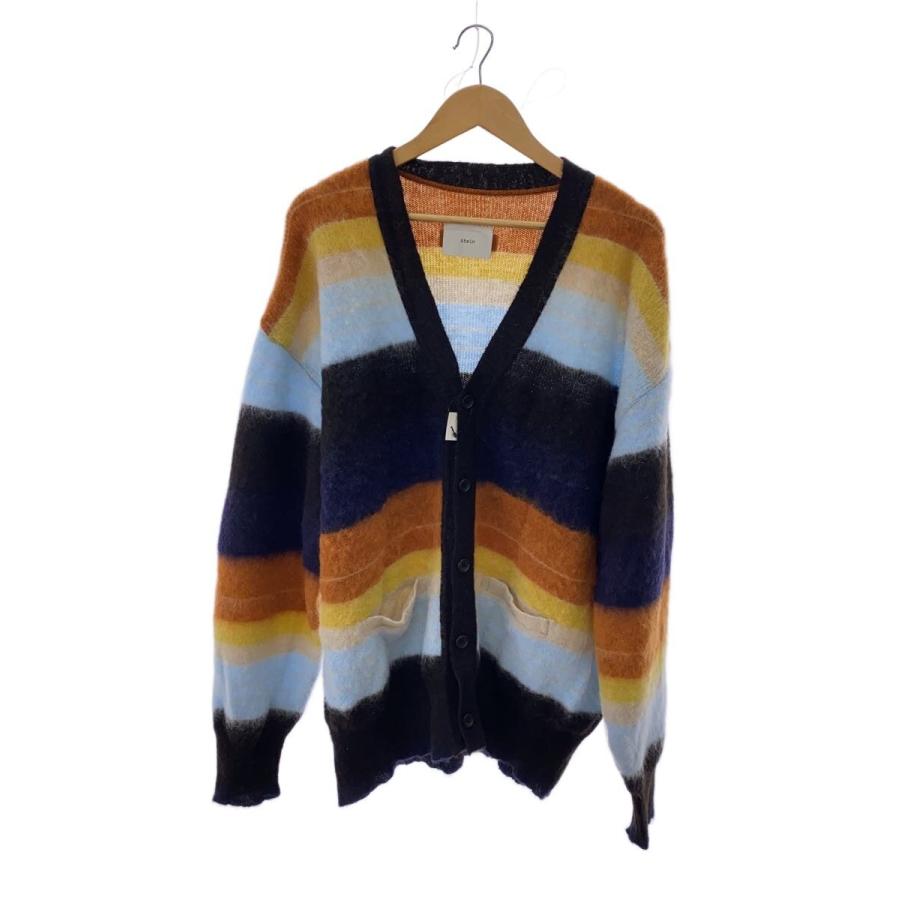 stein◇COLOR COMBINATION/カーディガン(厚手)/M/モヘア/マルチカラー