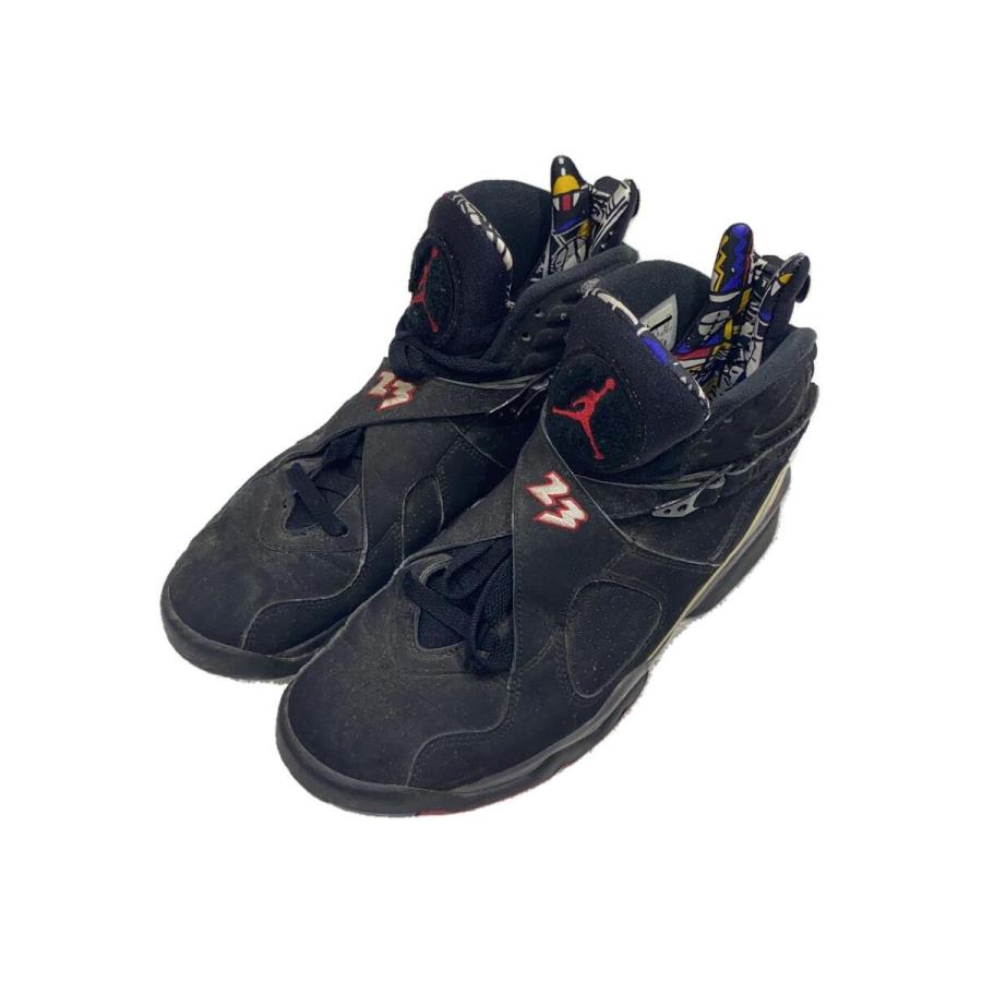 NIKE◆AIR JORDAN 8 RETRO/エアジョーダンレトロ/ブラック/305381-061/27cm/BLK｜ssol-shopping｜02