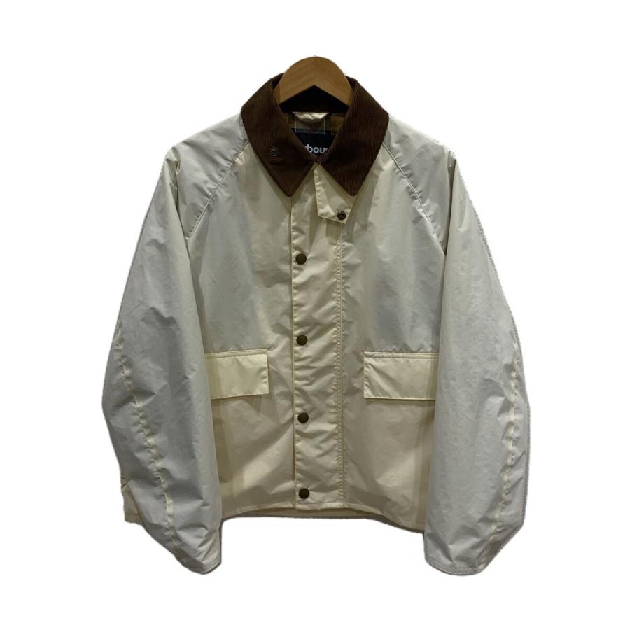 Barbour◇ジャケット/38/ナイロン/WHT/241MCAS124/24SS/BORROWDALE/両