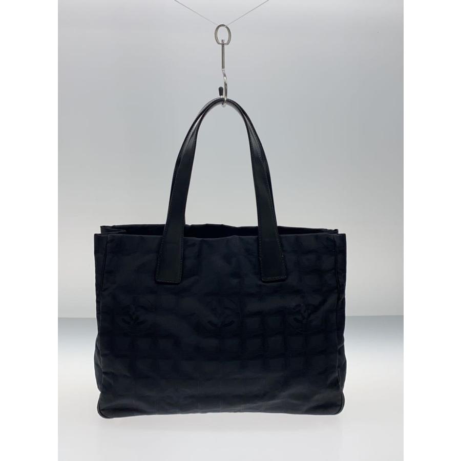 CHANEL◆トートバッグ/ナイロン/BLK/a15991/ニュートラベルライン/MMの画像