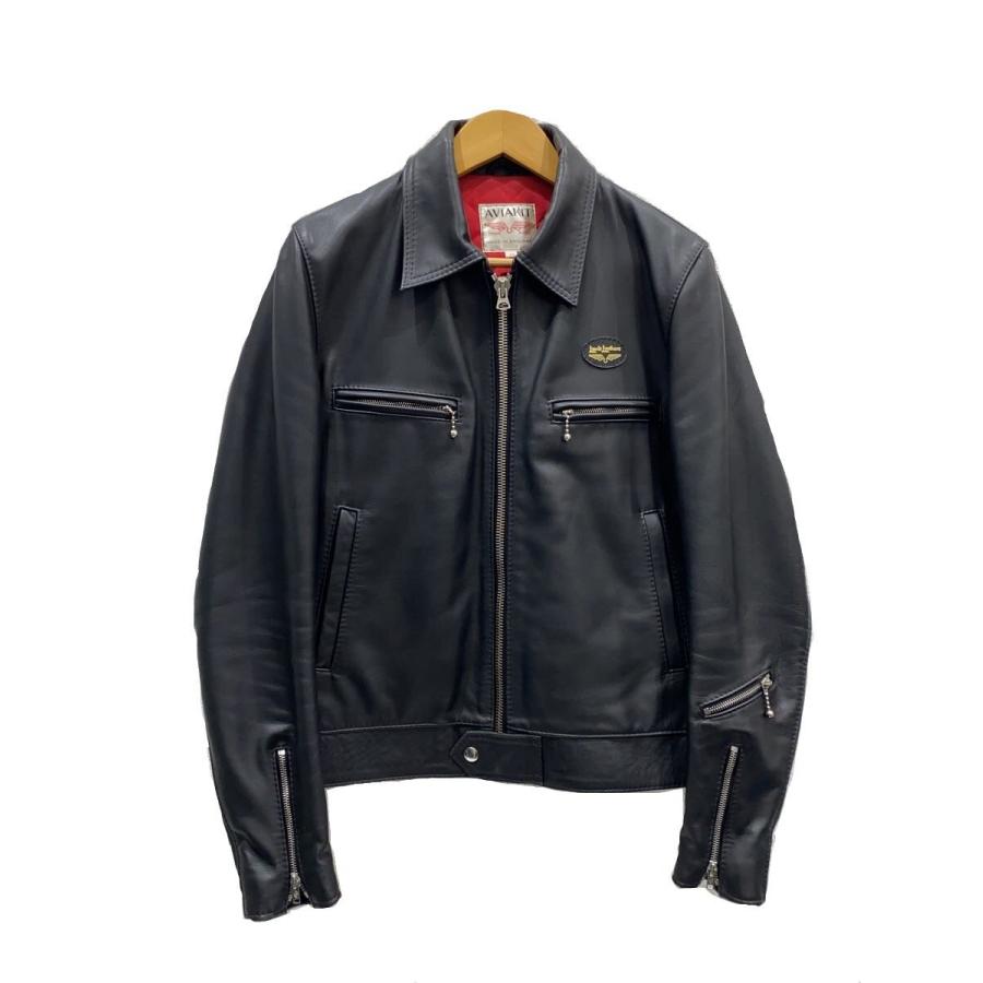 ルイスレザー　ドミネーター　38 カウハイド Lewis Leathers◇ダブルライダース/DOMINATOR/カウハイド/38/牛革/BLK