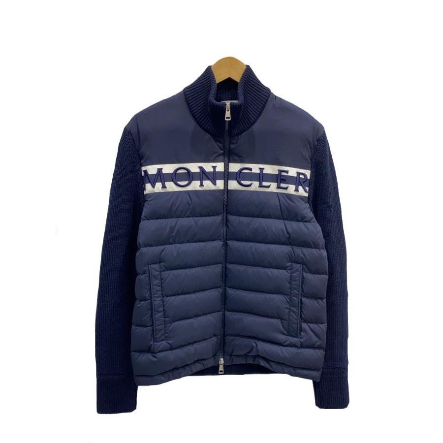MONCLER（モンクレール）ブルゾン新品、タグ付き 中古・古着通販】MONCLER (モンクレール) チェストワッペンジップ