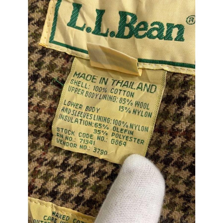 L.L.Bean◇90s/OILED JACKET/THINSULATE/WOMAN L/コットン/KHK 