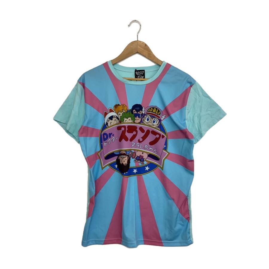 galaxxxy◇Tシャツ/FREE/コットン/BLU/Dr.スランプアラレちゃん galaxxxy◇Tシャツ/FREE/コットン/BLU/Dr.スランプアラレちゃん