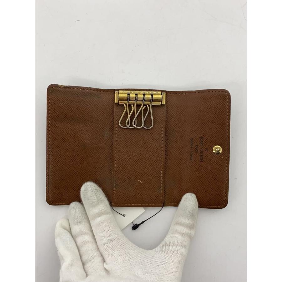 LOUIS VUITTON◆ミュルティクレ4_モノグラム・キャンバス/--/BRW/メンズ//_3