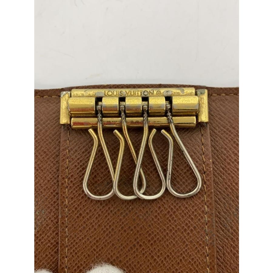 LOUIS VUITTON◆ミュルティクレ4_モノグラム・キャンバス/--/BRW/メンズ//_4