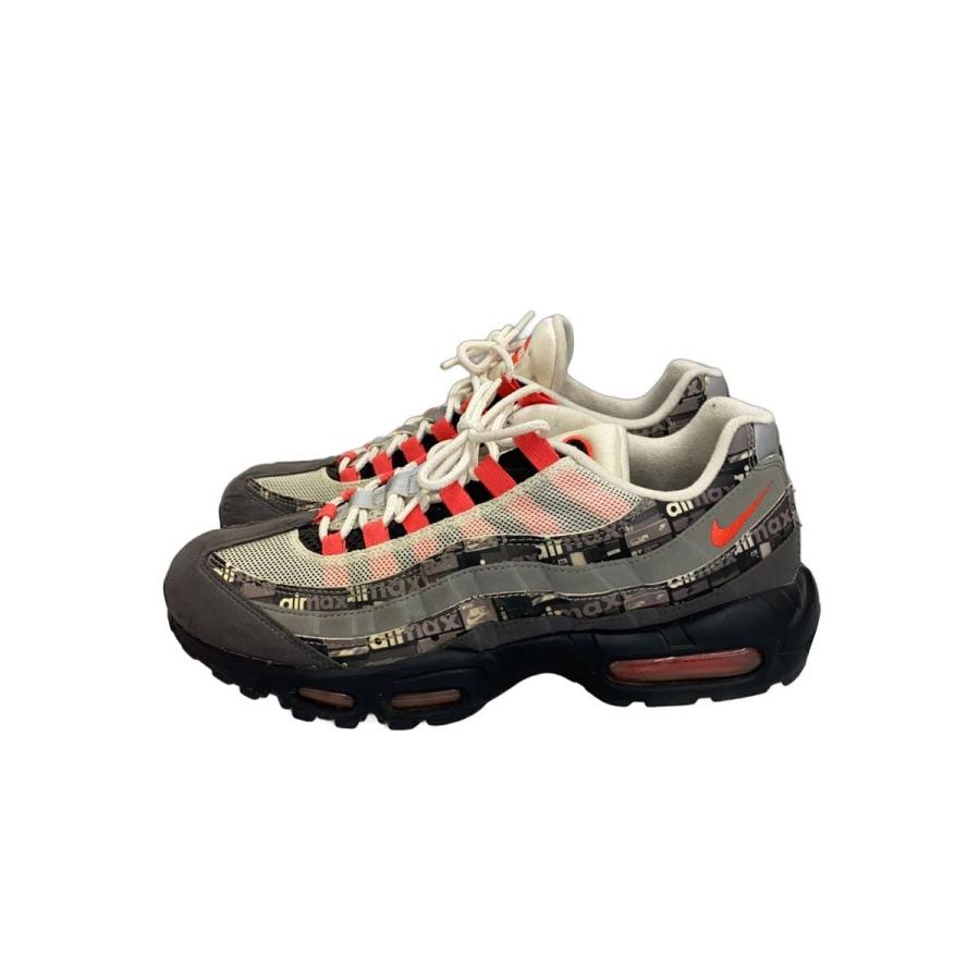 NIKE◇AIR MAX 95 PRNT/エアマックスプリント/グレー/AQ0925-002/28cm 