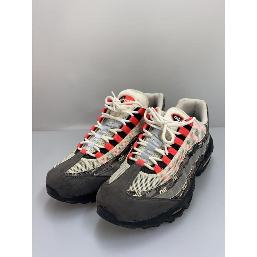 NIKE◇AIR MAX 95 PRNT/エアマックスプリント/グレー/AQ0925-002/28cm 