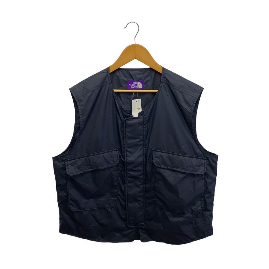 THE NORTH FACE PURPLE LABEL◇ベスト/L/ポリエステル/NVY/無地