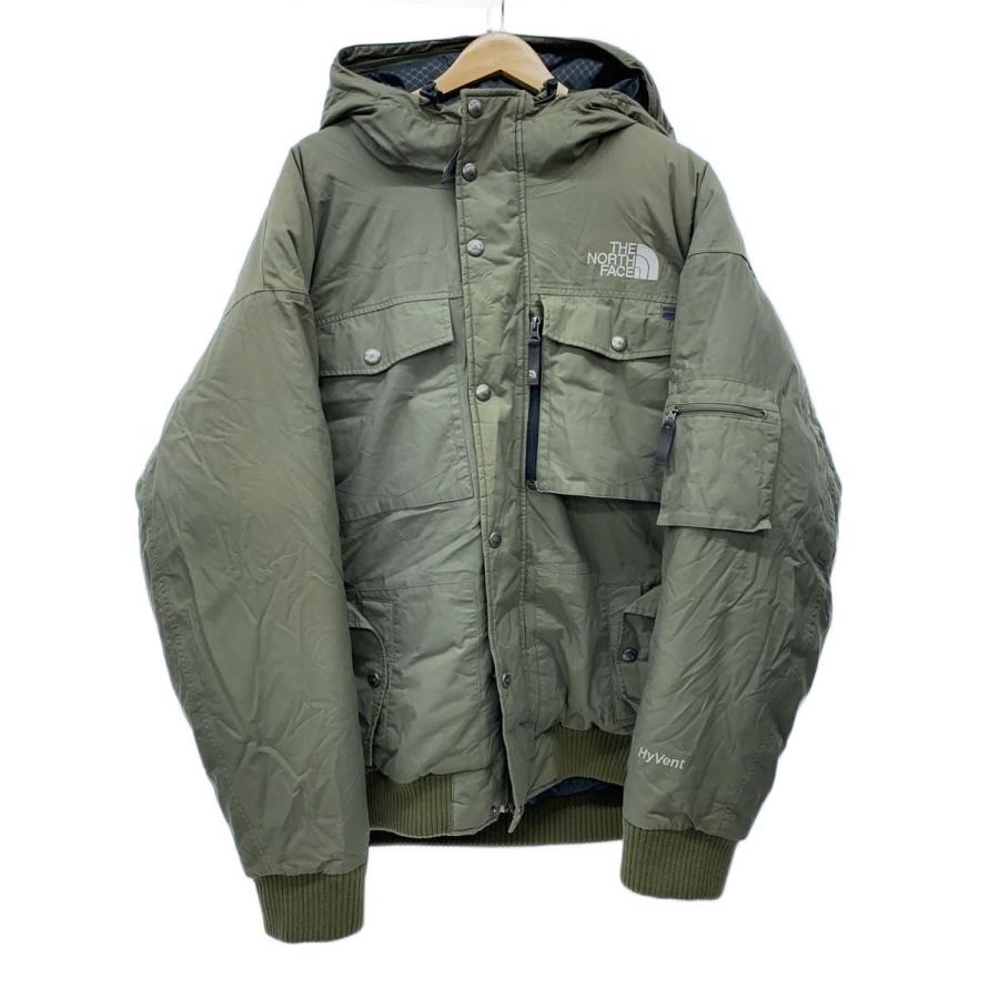 THE NORTH FACE◇ダウンジャケット/XXL/ナイロン/KHK/ゴッサム 