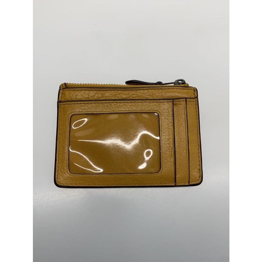 COACH◇PEANUTS/コインケース/レザー/YLW/レディース/16108B 