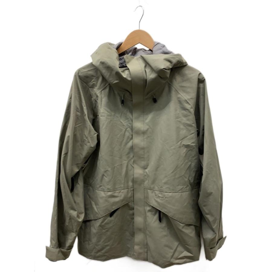 Marmot◇マウンテンパーカ/L/ポリエステル/KHK/無地/TOMSJK06IF