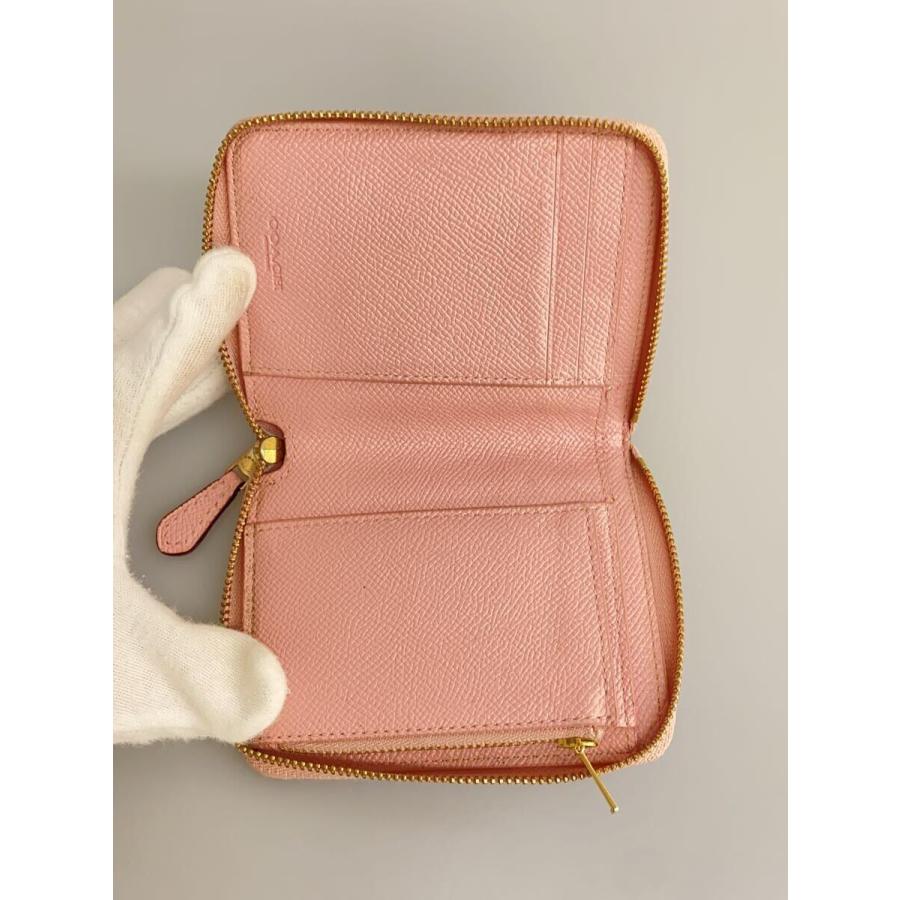 COACH◇2つ折り財布/レザー/ピンク/コーチ : セカンドストリートYahoo