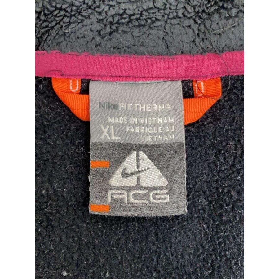 NIKE ACG◇00s/フリースジャケット/XL/ヘンプ/ブラック/ナイキエーシー 
