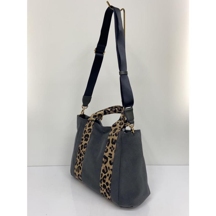 russet◇2WAY/ショルダーバッグ/ハンドバッグ/--/グレー/レオパード 