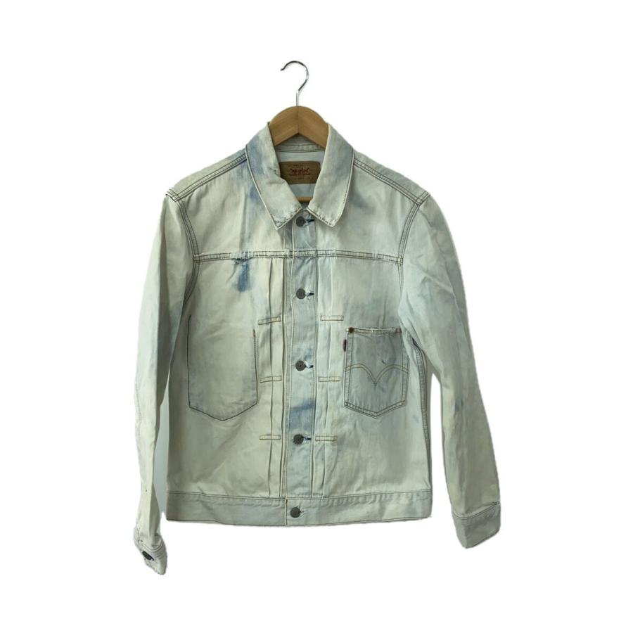 Levi's◇00s/×BOSS/1st/Gジャン/L/デニムジャケット/ブリーチ