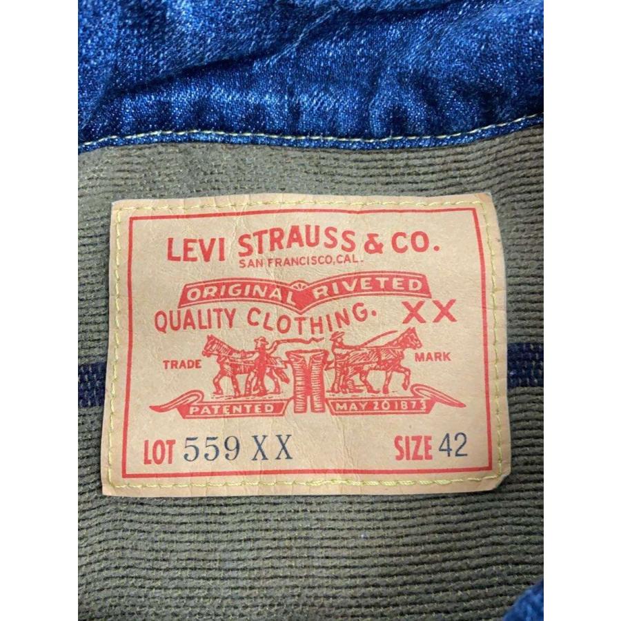 Levi’s Vintage Clothing / 559XX/1960s MODEL/日本製/復刻/Gジャン/44/デニム/インディゴ/リーバイス Levi's Vintage Clothing◇559XX/1960s MODEL/日本製/復刻/Gジャン/44
