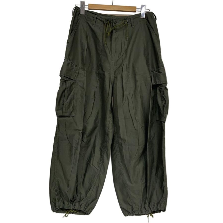 Needles ヒザデルパンツ 23AW H.D Pants-BDU NS236 Needles◇H.D. PANT/BDU/ヒザデルパンツ/S/コットン/グリーン/無地