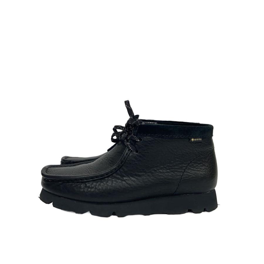 Clarks◇ワラビーブーツ/GORE-TEX/23cm/ブラック/レザー/28005