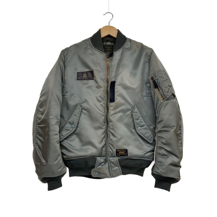 【美品】WTAPS MA-1ジャケット オリーブ WTAPS◇12AW/You Are My Sunshine期/MA-1/ブルゾン/2/カーキ/122GWDT