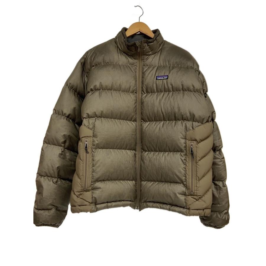 patagonia キルティングダウンジャケット L オリーブ patagonia◇Insulation jacket/ダウンジャケット/L/ポリエステル
