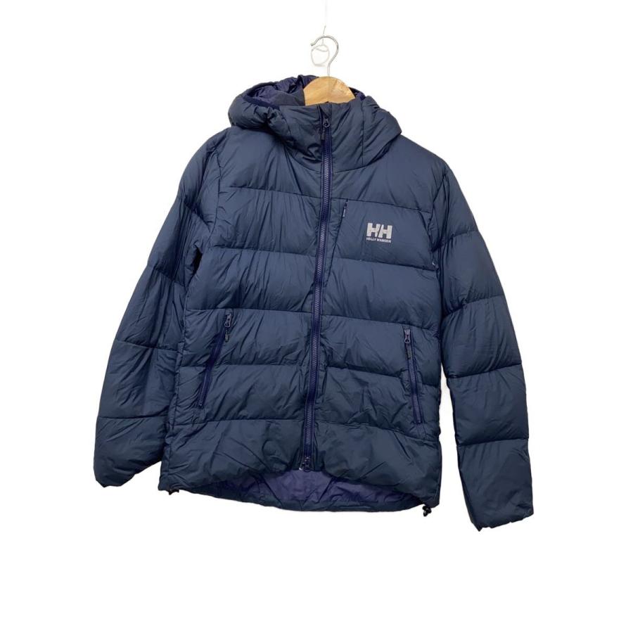 HELLY HANSEN◇Korseli Down Hoodie/ダウンジャケット/M/ネイビー