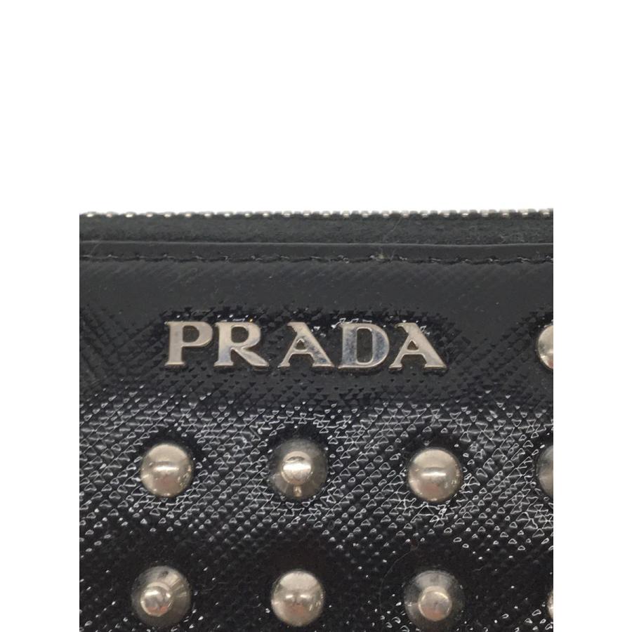 PRADA◆長財布/レザー/BLK/無地/レディース｜ssol-shopping｜03