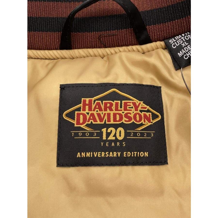 HARLEY DAVIDSON◆120周年モデルジャケット/XL/ポリエステル/BLK｜ssol-shopping｜03
