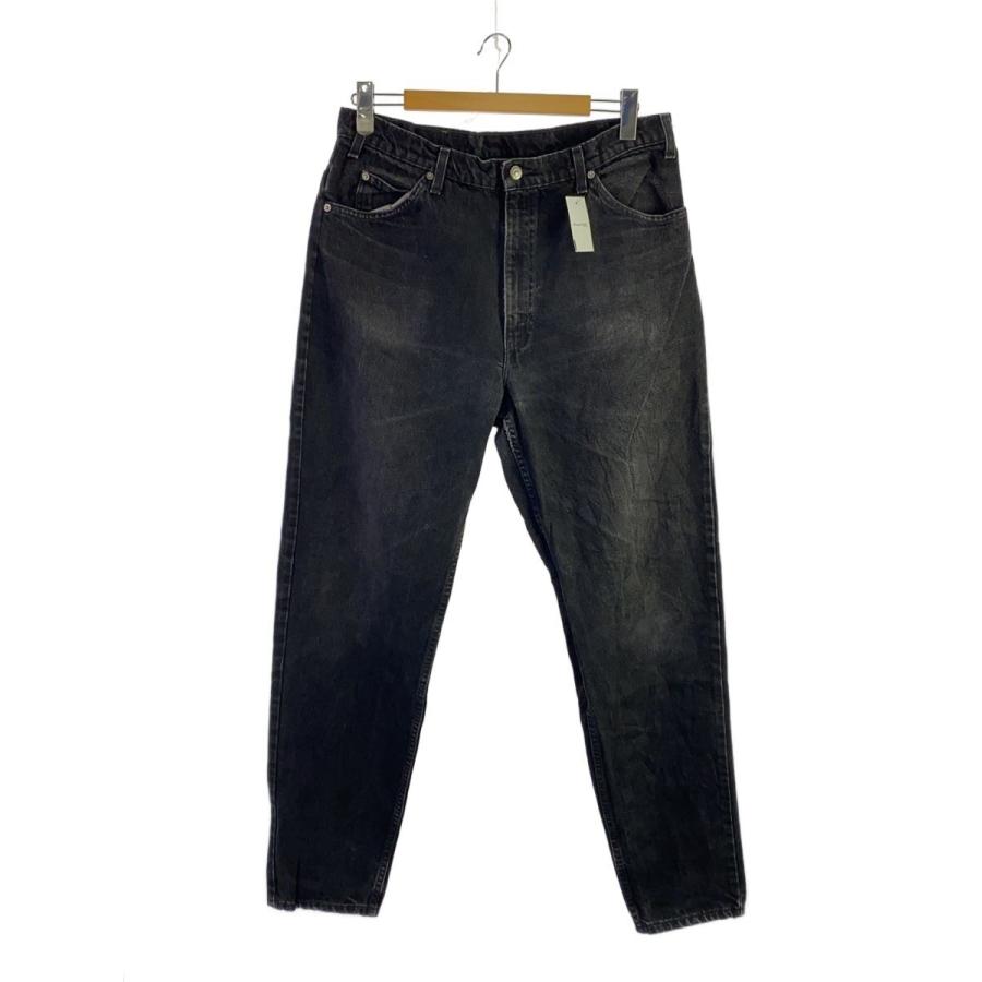 Levi's◇92s/550(USA製)/ストレートパンツ/38/デニム/BLK/40550-4159