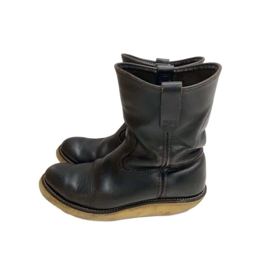 RED WING◇ペコスブーツ/--/BLK/レザー/898 : セカンドストリートYahoo