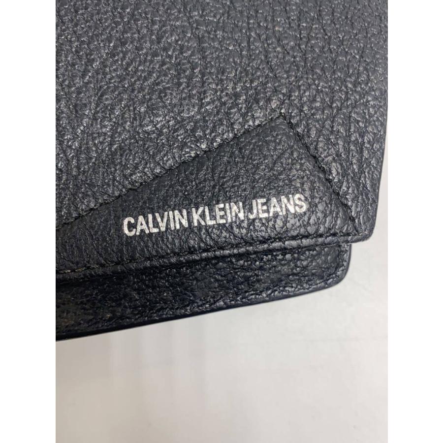 Calvin Klein Jeans◇ストラップウォレット/ショルダーバッグ/レザー 