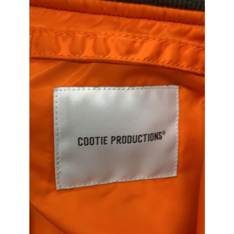 COOTIE◇フライトジャケット/L/ナイロン/KHK/ERROR FIT MA-1 FLIGHT