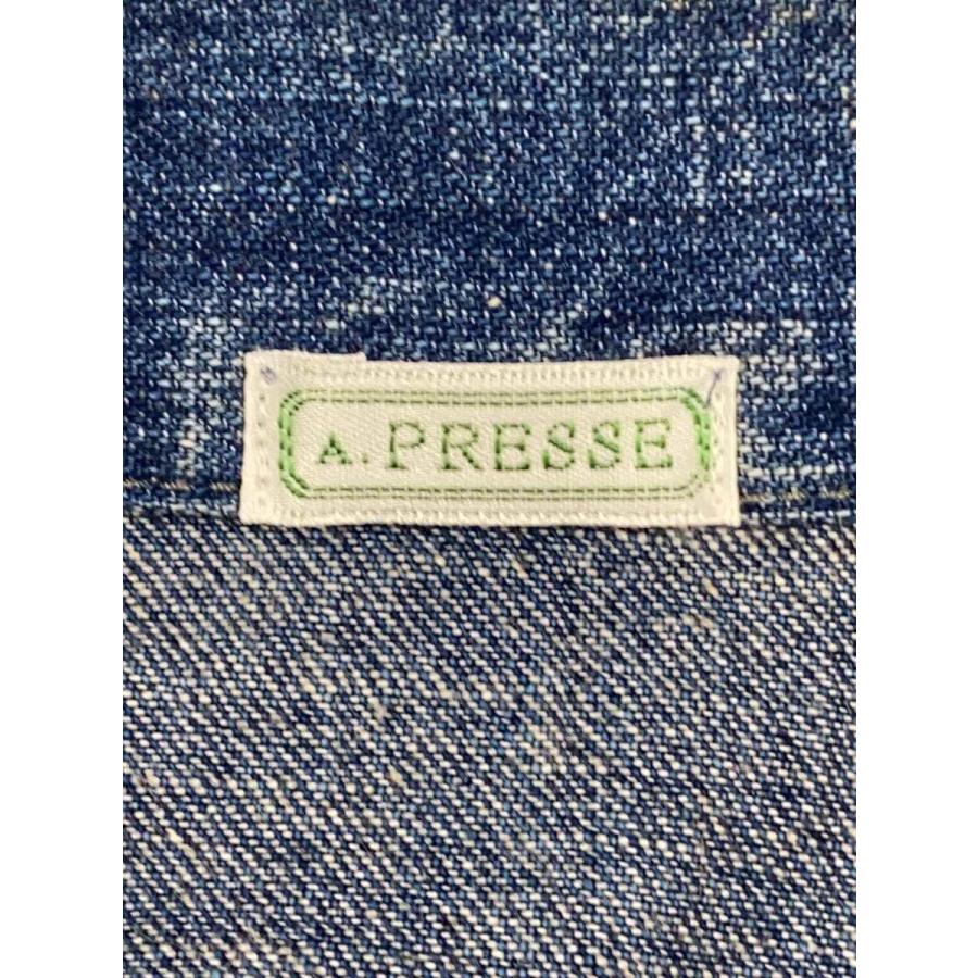 A.PRESSE◆24SS/US NAVY Denim Jacket/1/デニム/IDG/無地/24SAP-01-20H//の画像
