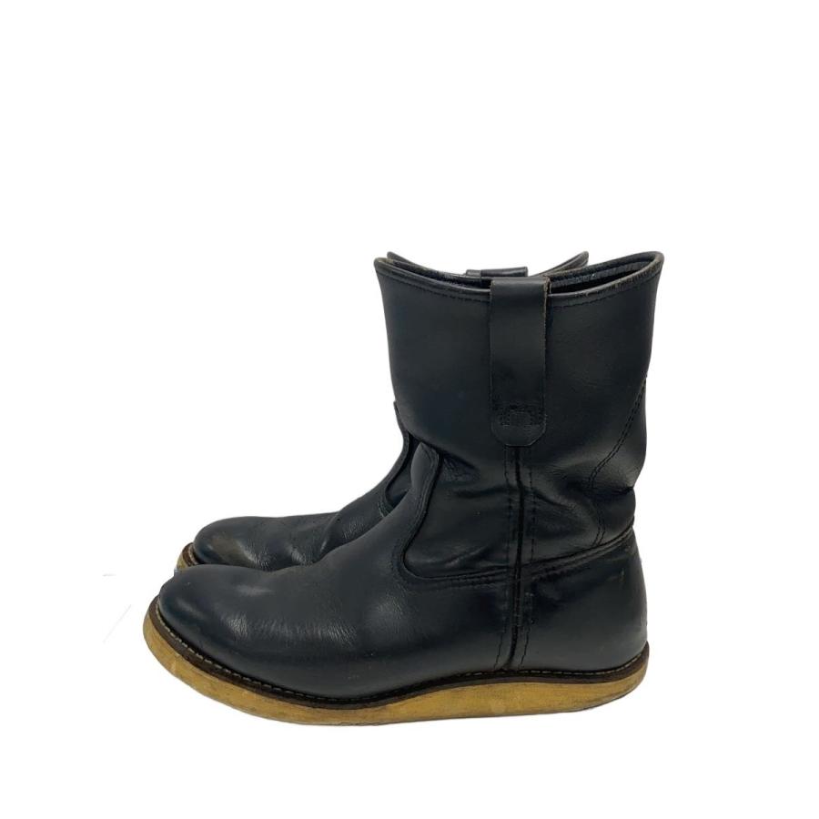RED WING◇USA製/PECOS BOOTS/エンジニアブーツ/25.5cm/BLK/8169