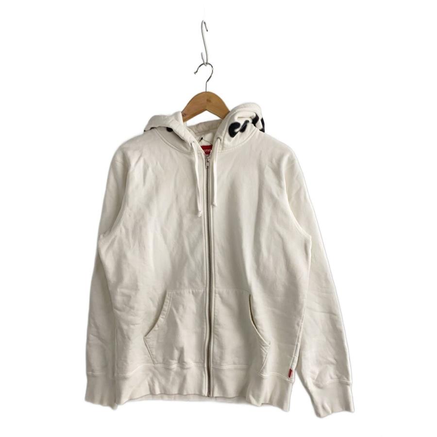 Supreme◇ジップパーカー/M/コットン/WHT// : セカンドストリートYahoo