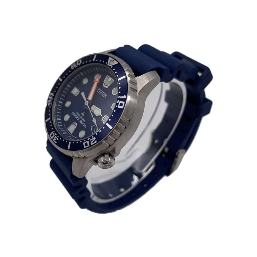 CITIZEN◇クォーツ腕時計/アナログ/ラバー/NVY/NVY/E168-0029J02 CITIZEN◇クォーツ腕時計/アナログ/ラバー/NVY/NVY/E168-0029J02