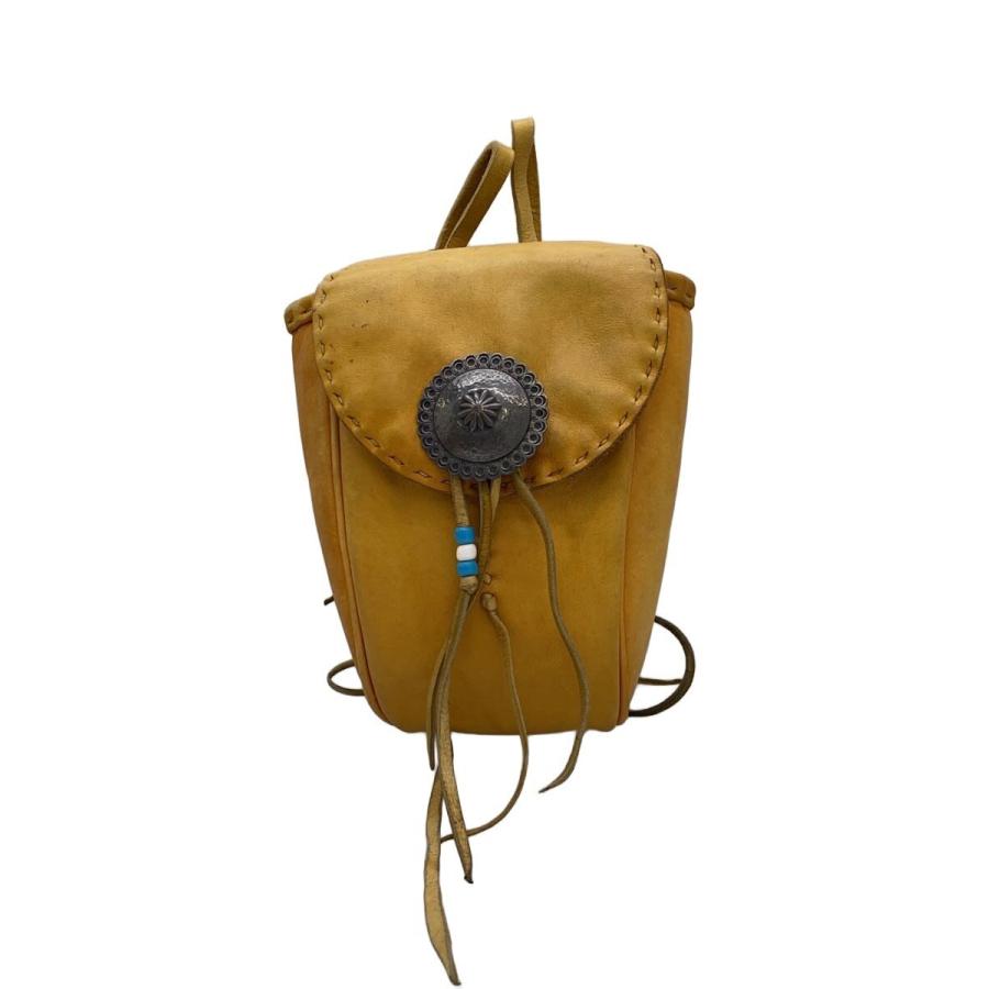 RED MOON◇メディスンバッグ/レザー/キャメル/コンチョ/ディアスキン