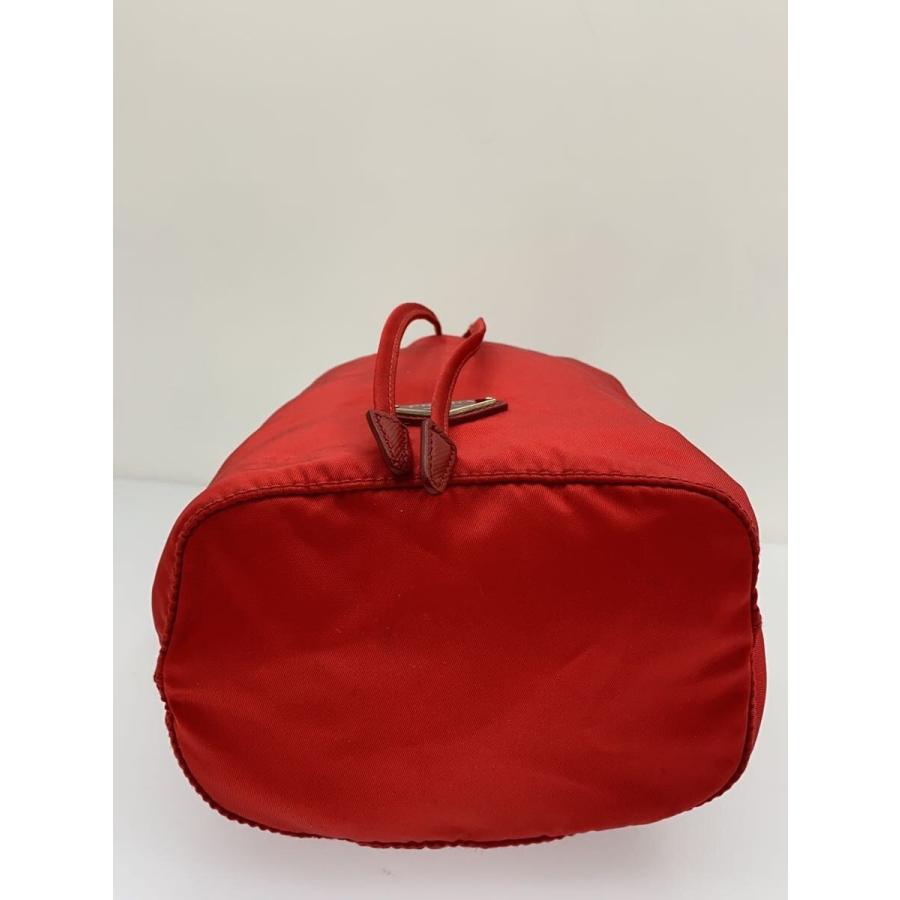 PRADA◇巾着バッグ/ナイロン/レッド// : セカンドストリートYahoo!店